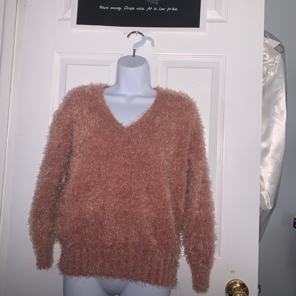 Furry women’s sweater